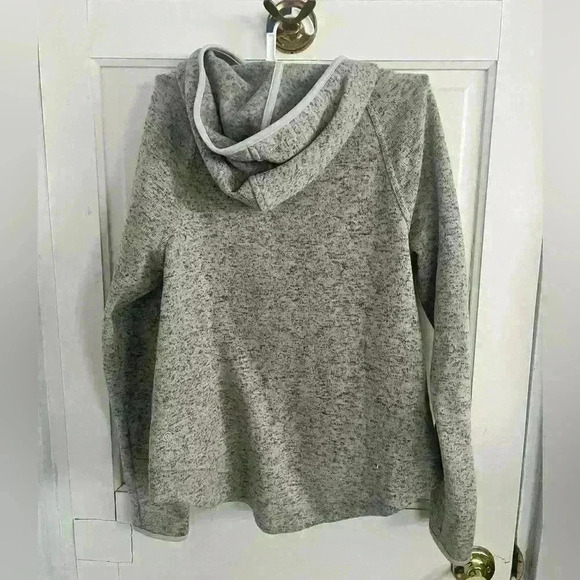 Champion Gray Women’s Hoodie | Crossover Sweatshirt | Size Small - Picture 3 of 5